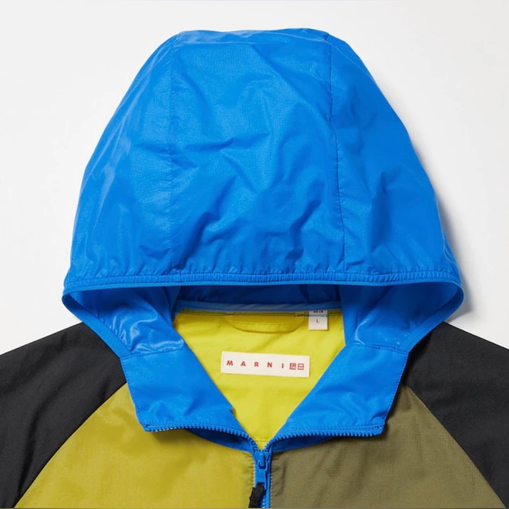 MARNI Pocketable Hoodie Parka - Remix -Sz Large